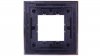 DANTE Ramka pojedyncza szkło BLACK GLASS 4509181